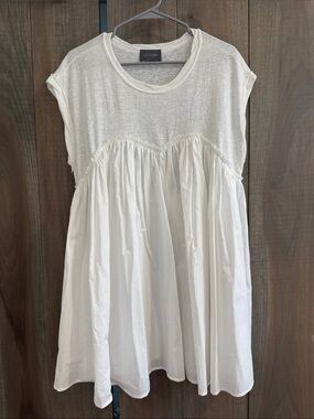 Dress Up | White Baby Doll Dress
